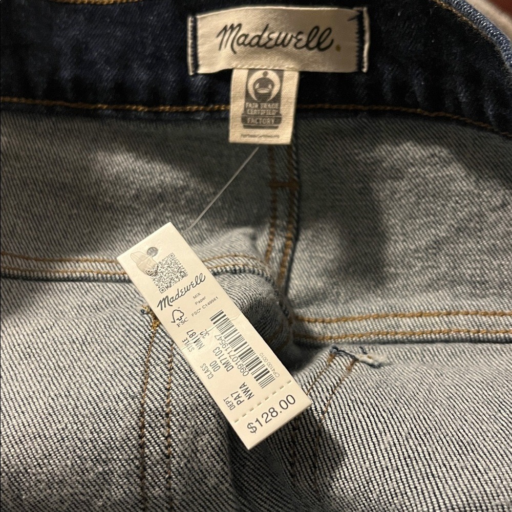 Madewell "The 90's Straight Jean" NWT sz. 32 - Picture 5 of 13